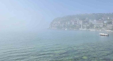 Bartın'da sıcak hava Amasra'da sis