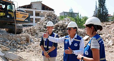 Başkan Aras, Huzurevi yenileme çalışmalarını inceledi