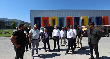 Başkan Büyükkılıç, Alzheimer Merkezi inşaatını inceledi