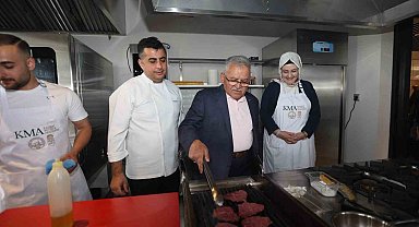 Başkan Büyükkılıç, Mutfak Sanatları Merkezi'nde Workshop etkinliklerine katıldı