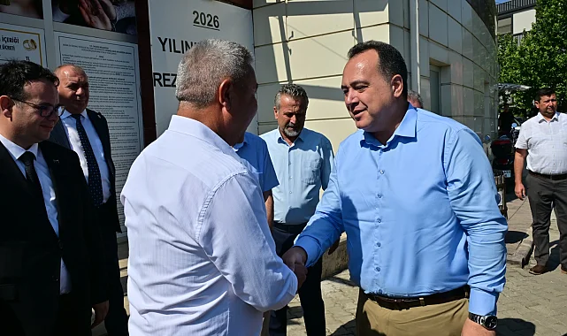 Başkan Dutlulu Salihli'de muhtarlarla buluştu