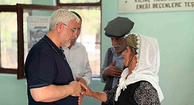 Başkan Kablan'dan Şeybor ziyaretinde aşure mesajı