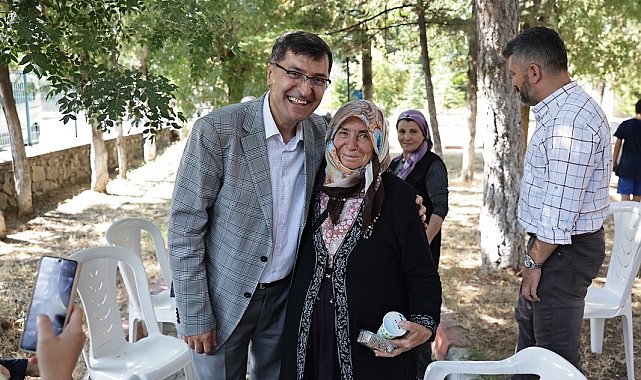 Başkan Kahveci, Akçaalan'da birlik ve beraberlik yemeğine katıldı