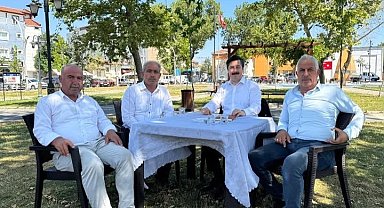 Başkan makamını parka taşıdı