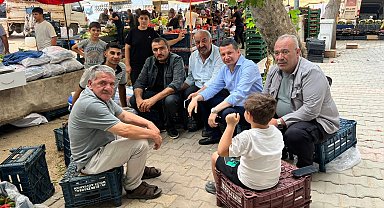 Başkan Olgun'dan Adıyaman Semt Pazarı'na samimi ziyaret