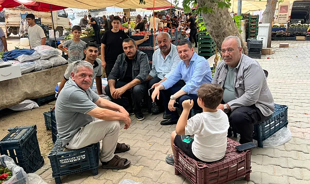Başkan Olgun'dan Adıyaman Semt Pazarı'na samimi ziyaret