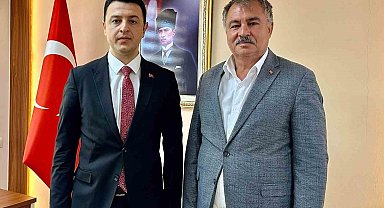 Başkan Pütün'den Kaymakam Cihangir'e hayırlı olsun ziyareti