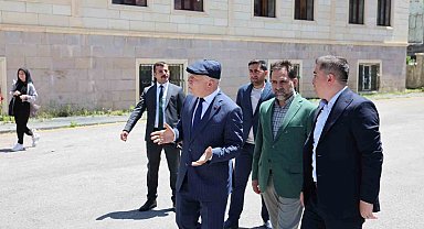 Başkan Sekmen ve Uçar'dan saha gezisi