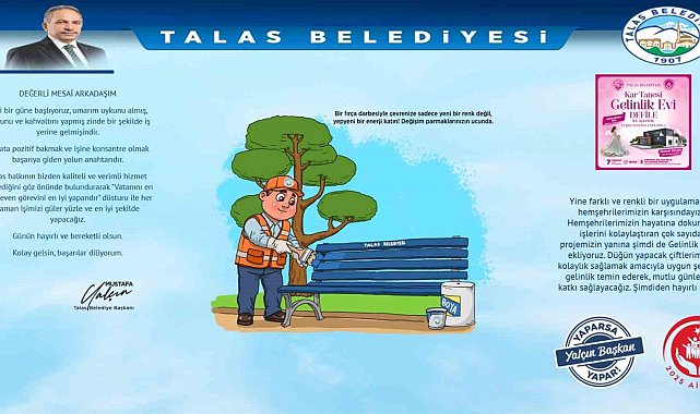 Başkan Yalçın'dan personele moralli başlangıç mesajı