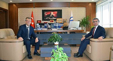 Başsavcı Karabacak'tan Genel Sekreter Bilim'e veda ziyareti