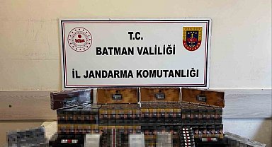 Batman'da 784 paket kaçak sigara ele geçirildi