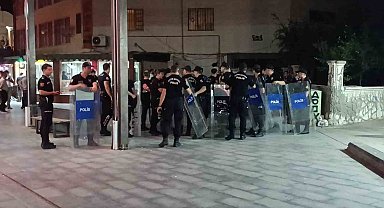 Batman'da aparmanın giriş katına sığınan firari şahıs ikna sonucu teslim oldu