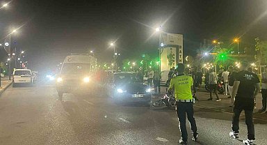 Batman'da otomobil ile motosiklet çarpıştı: 1 yaralı