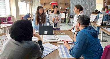 Bayburt Deneyap Atölyesi öğrencileri projelerini sergiledi