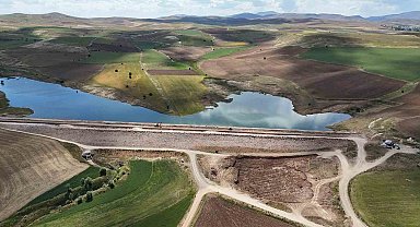 Bayburt Uğrak Göleti inşaatında sona gelindi