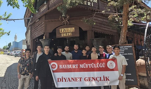 Bayburt'ta lise öğrencilerine yönelik tarih ve kültür gezisi düzenlendi