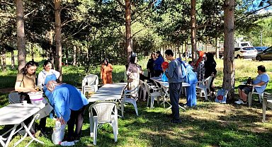 Bayburt'ta otizmli çocuklar ve ailelerine yönelik piknik etkinliği düzenlendi