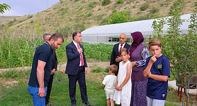 Bayburt'ta şehit ve gazi aileleri ziyaret edildi