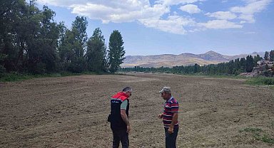 Bayburt'ta suni mera kurulacak alanlarda inceleme yapıldı