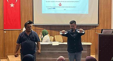 Bayburt'ta Temmuz ayı diyabet okulu eğitimleri tamamlandı