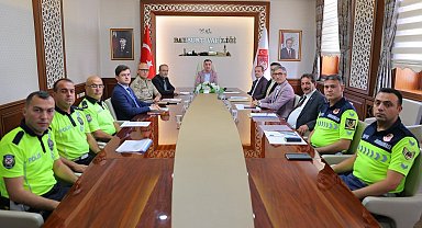 Bayburt'ta ulaşımda yaşanan sorunlar toplantıda ele alındı