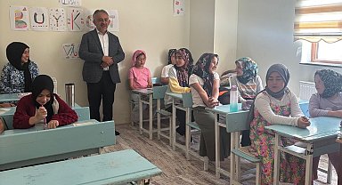 Bayburt'ta yaz Kur'an kursları devam ediyor