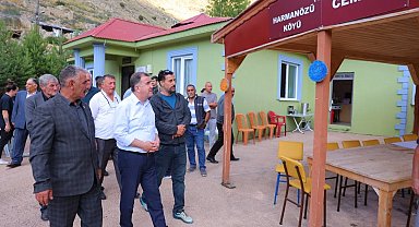 Bayburt'un Harmanözü köyünde aşure programı düzenlendi