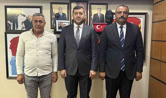 Belediye başkanı ve muhtardan MHP'li Ersoy'a istişare ziyareti