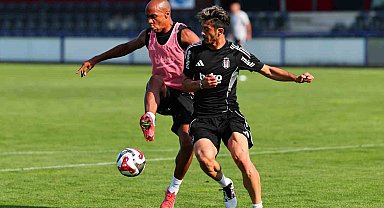 Beşiktaş günü çift antrenmanla tamamladı