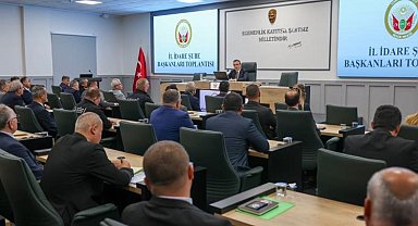 Bilecik'te 'İl İdare Şube Başkanları Toplantısı' yapıldı