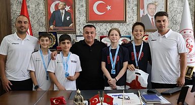 Bilecikli minik kulaçlardan büyük başarı