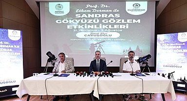 Bilim ve doğa severler Sandras'ta buluşacak