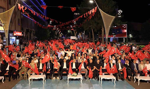 Bingöl'de 15 Temmuz Demokrasi ve Milli Birlik Günü