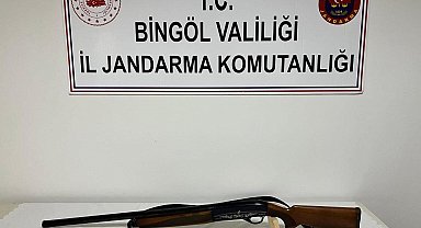 Bingöl'de 4 adet ruhsatsız silah ele geçirildi