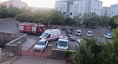 Bingöl'de bina yangını