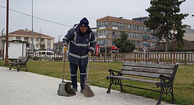 Binlerce ton atık bertaraf edildi