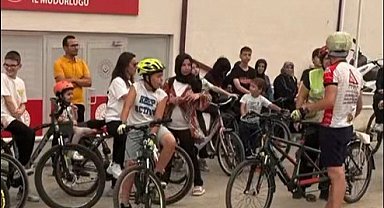 Bisiklet etkinliği Bilecik'te yoğun ilgi gördü