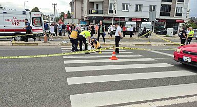 Bisikletli adam karşıya geçmeye çalışırken hayatını kaybetti
