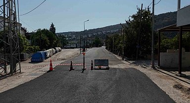 Bodrum Belediyesi asfalt çalışmalarına devam ediyor