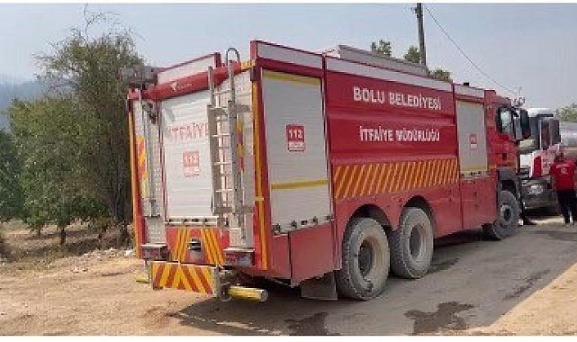 Bolu itfaiyesinden Sakarya'ya destek
