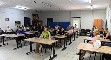 Bosnalı öğrenciler Bursa Osmangazi'de hayvan sevgisiyle buluştu