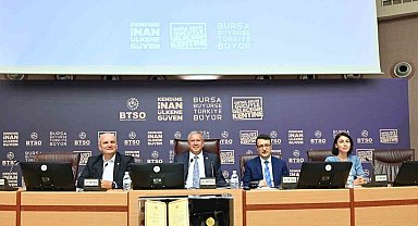BTSO temmuz ayı meclis toplantısı gerçekleştirildi