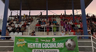 Buharkent'te 'Kentin Çocukları' futbol turnuvasında ilk düdük çaldı