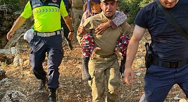 Burdur'da ikinci kez kaybolan Alzheimer hastası yaşlı kadın arazide bulundu