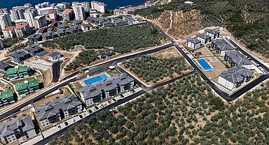 Bursa Gemlik'te Kuzey İmar Planları Bölgesi'nde asfalt çalışmaları