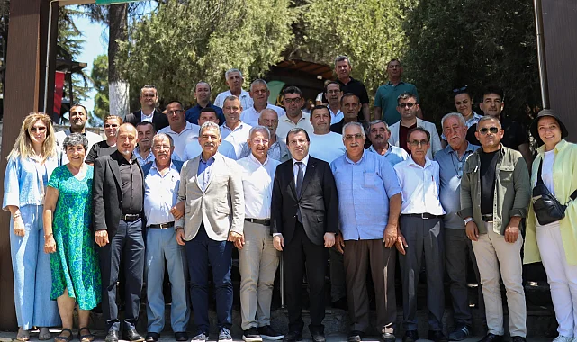Bursa Gemlik'te muhtarlar toplantısı
