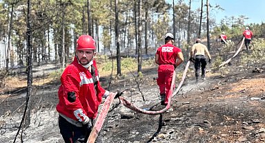Bursa Harmancık'ta dört koldan seferberliğe devam