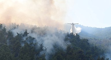 Bursa Kestel'de 2 günde kontrol altına alınan yangının soğutması 5 gün daha sürecek