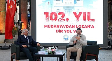 Bursa Mudanya'da tarihi meydandan özel söyleşi