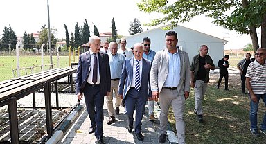 Bursa Mustafakemalpaşa Stadı sil baştan yenilendi